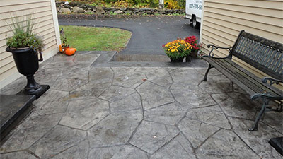 stamped-concrete